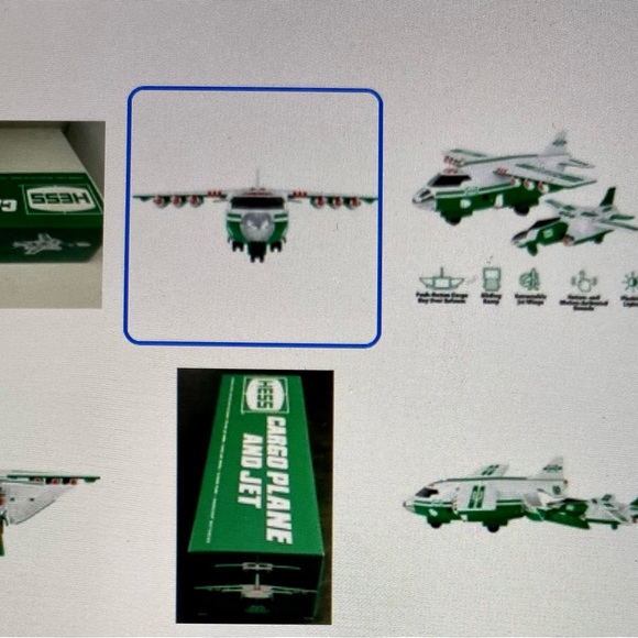 Hess Cargo Plane and Jet Limited Edition 2021 NEW in Box - Picture 4 of 4